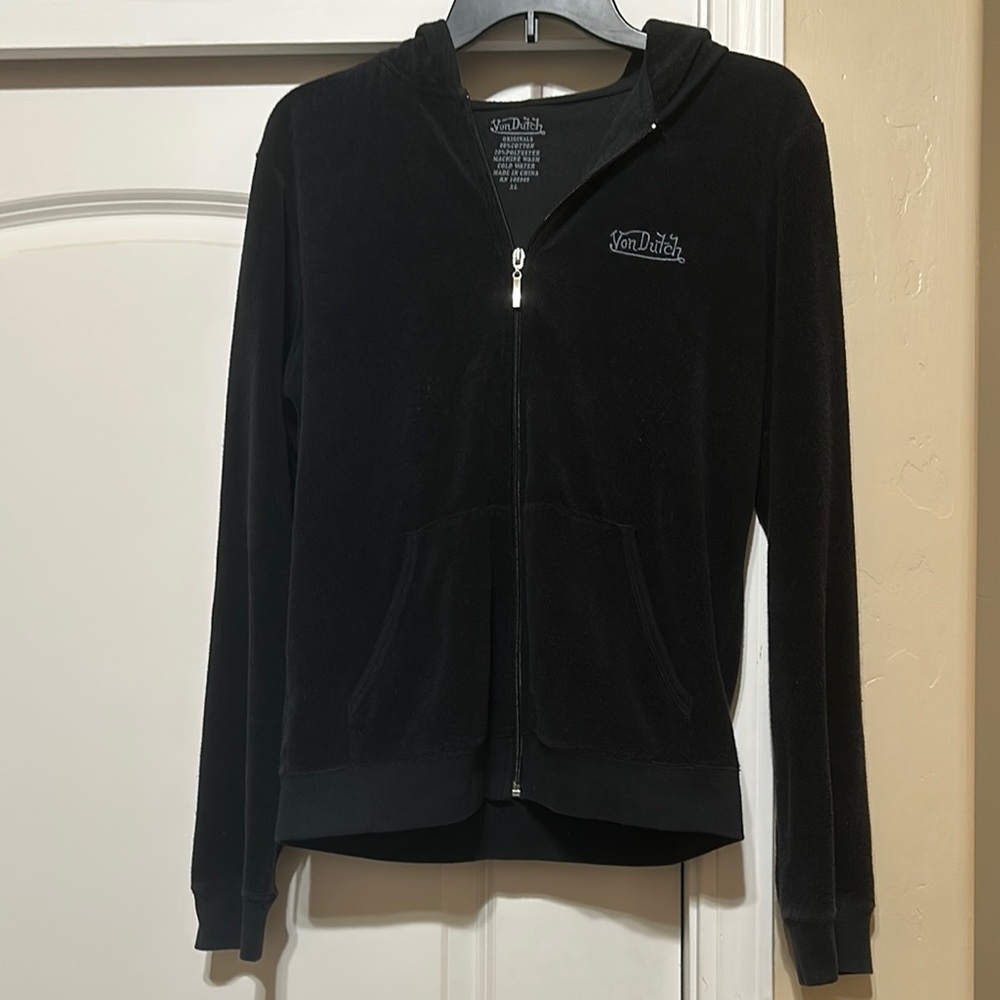 Von Dutch Originals Black Hoodie - early 2000’s
